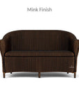Lloyd Flanders Reflections Wicker Loveseat Padded Seat Lloyd Flanders