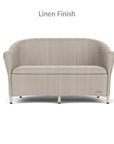 Lloyd Flanders Reflections Wicker Loveseat Padded Seat Lloyd Flanders