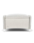 Lloyd Flanders Reflections Wicker Ottoman Padded Seat