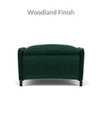 Lloyd Flanders Reflections Wicker Ottoman Padded Seat