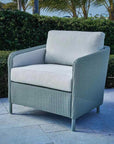 Replacement Cushion For Visions Outdoor Dining Armchair - LOOMLAN - Lloyd Flanders - Outdoor Replacement Cushions