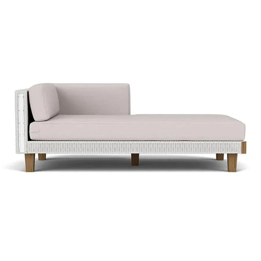 Replacement Cushions For Catalina Sunbrella Left Chaise - LOOMLAN - Lloyd Flanders - Outdoor Replacement Cushions