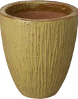 Emissary Ripple Round Ceramic Planter