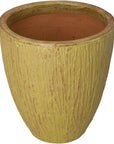 Emissary Ripple Round Ceramic Planter