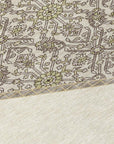LOOMLAN Rugs Riven Ivory Washable Indoor-Outdoor Rug