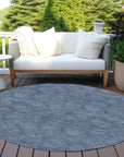 Riyala Blue Washable Indoor - Outdoor Rug - LOOMLAN - LOOMLAN Rugs - Outdoor Rugs