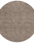 LOOMLAN Rugs Riyala Brown Washable Indoor-Outdoor Rug