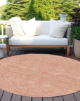 LOOMLAN Rugs Riyala Orange Washable Indoor-Outdoor Rug