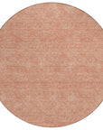 LOOMLAN Rugs Riyala Orange Washable Indoor-Outdoor Rug
