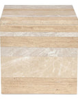 Moe's Home Rosa Marble Design Outdoor Accent Table