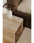 Moe's Home Rosa Marble Design Outdoor Accent Table
