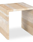 Moe's Home Rosa Marble Design Outdoor Accent Table