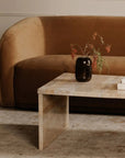 Moe's Home Rosa Rosso Levanto Marble Outdoor Coffee Table