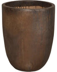 Emissary Round Ceramic Cylinder Planter