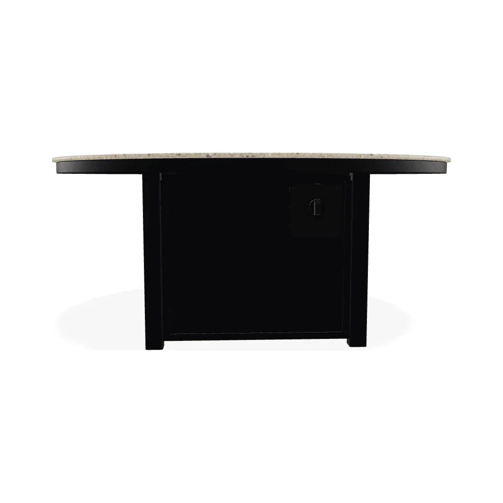 Round Origins Propane or Natural Gas Fire Table - LOOMLAN - Telescope - Outdoor Fire Tables