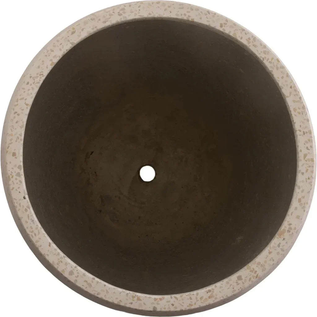 Round Terrazzo Planter - LOOMLAN - Planters