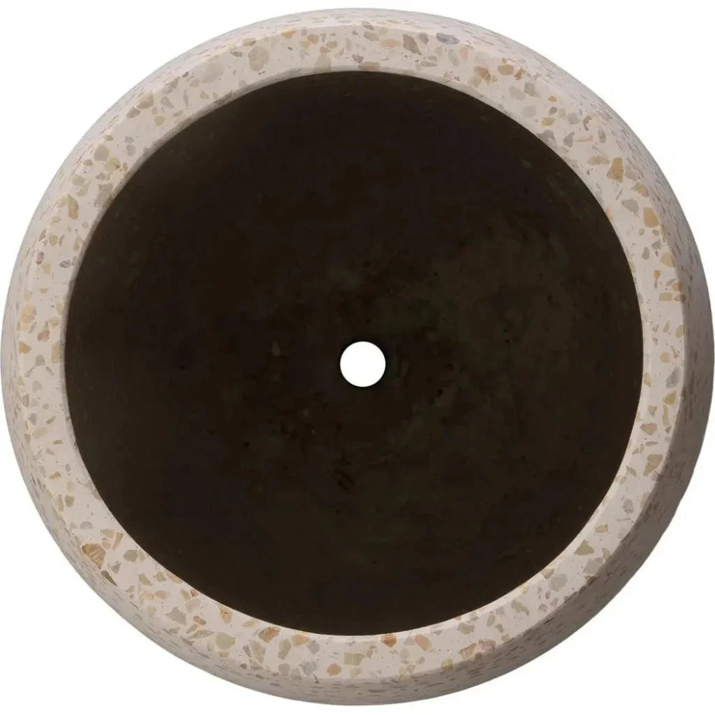 Round Terrazzo Planter - LOOMLAN - Planters