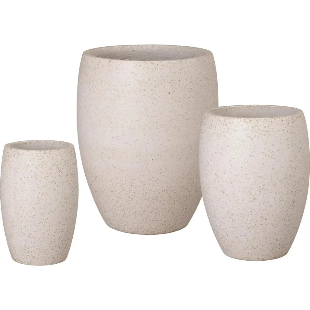 Round Terrazzo Planter - LOOMLAN - Planters