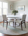 LOOMLAN Rugs Runa Ivory Washable Indoor-Outdoor Rug