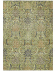 LOOMLAN Rugs Rustica Aloe Washable Indoor-Outdoor Rug