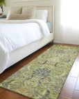 LOOMLAN Rugs Rustica Aloe Washable Indoor-Outdoor Rug
