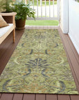 LOOMLAN Rugs Rustica Aloe Washable Indoor-Outdoor Rug