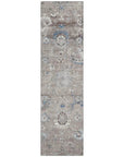 LOOMLAN Rugs Ruvina Brown Washable Indoor-Outdoor Rug