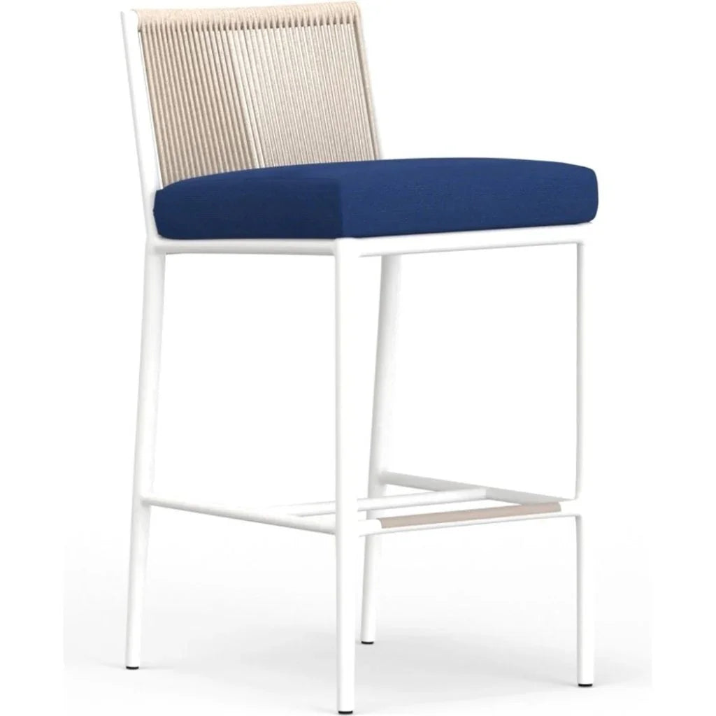 Sabbia Sunbrella Outdoor Bar Stool - LOOMLAN - Sunset West - Outdoor Bar Stools