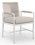 Sabbia Sunbrella Outdoor Dining Armchair 2PC - LOOMLAN - Sunset West - Outdoor Dining Chairs