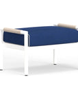 Sabbia Weather - Resistant Outdoor Ottoman - LOOMLAN - Sunset West - Outdoor Ottomans