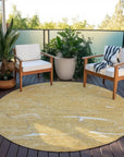 LOOMLAN Rugs Sahari Gold Washable Indoor-Outdoor Rug