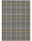 LOOMLAN Rugs Samira Black Washable Indoor-Outdoor Rug