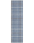 LOOMLAN Rugs Samira Blue Washable Indoor-Outdoor Rug