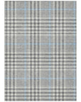 LOOMLAN Rugs Samira Gray Washable Indoor-Outdoor Rug
