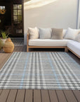 LOOMLAN Rugs Samira Gray Washable Indoor-Outdoor Rug