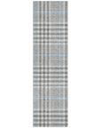 LOOMLAN Rugs Samira Gray Washable Indoor-Outdoor Rug