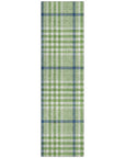 LOOMLAN Rugs Samira Green Washable Indoor-Outdoor Rug
