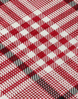 LOOMLAN Rugs Samira Red Washable Indoor-Outdoor Rug