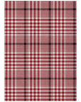 LOOMLAN Rugs Samira Red Washable Indoor-Outdoor Rug