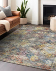 LOOMLAN Rugs San Marino Gold Washable Indoor-Outdoor Rug