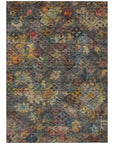 LOOMLAN Rugs San Marino Gray Washable Indoor-Outdoor Rug