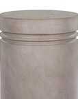Seasonal Living Santori Double Ring Concrete Patio Accent Table