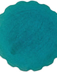 Seasonal Living Scallop Stool - Aquamarine Outdoor Stool