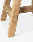 Artesia Scappler Reclaimed Teak Outdoor Stool