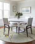 LOOMLAN Rugs Selene Ivory Washable Indoor-Outdoor Rug