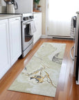 LOOMLAN Rugs Selene Ivory Washable Indoor-Outdoor Rug