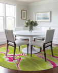 LOOMLAN Rugs Selene Lime Washable Indoor-Outdoor Rug
