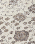 LOOMLAN Rugs Selma Ivory Washable Indoor-Outdoor Rug