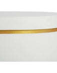 Seasonal Living Serendipity Outdoor Ring Accent Table Set - White