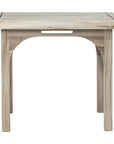 Seasonal Living Serenique Sun Bleached Teak Patio Side Table